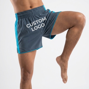 Pantalones Cortos de Muay Thai para Hombre, Ligeros, para Entrenamiento de Artes Marciales, Rendimiento Atlético, Ropa de Gimnasio, Personalizados, de Poliéster para Boxeo Tailandés - Product Image 5