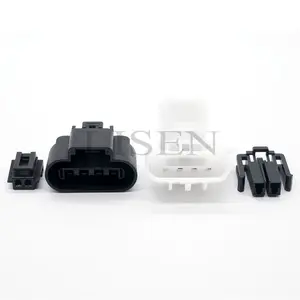 Online Customization Bulkhead Male 4 Pin Gasoline Fuel Pump Connector For 2004-2007 Taurus