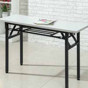 Nhà Máy Bán Hàng Trực Tiếp Chất Lượng Cao Melamine Hội Đồng Quản Trị Văn Phòng Gấp Bàn Đa Chức Năng Trường Thư Viện Bàn - Product Image 4