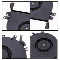 Ventilador de CPU para computadora portátil para MacBook Pro Retina 15 ''A1707 A1990 Reemplazo del ventilador de CPU Izquierda y derecha 2016 2017 Año