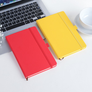 Colorful A5/A6 Business <strong>Notebook</strong> With Leather Cover Thread Sewing Binding Student Diary Strap Style For Office Use - Product Image 5