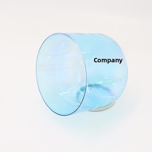 Ciotola Sonora in Cristallo Trasparente Blu, Ciotola Musicale per Percussioni, Yoga, Decompressione, Terapia, Confezione Professionale Jinzhou - Product Image 3
