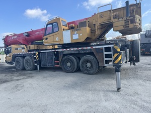 Grue sur camion d'occasion de 100 tonnes de Chine avec flèche à 6 sections et composants essentiels : moteur, boîte de vitesses, pompe - Product Image 3