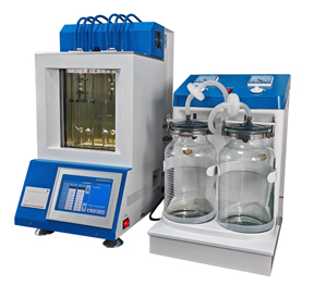 ASTM D7279 Alat Uji Viskositas Kinematik Otomatis Penuh Layar Sentuh Warna 7-inci Hou Shi Tipe Tabung Lipat Viscometer Cerdas - Product Image 2