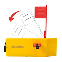Planche de pêche à bouton-poussoir 250g pour côté gauche et droit, avec système de flèche à ressort, jaune, pour la pêche en haute mer