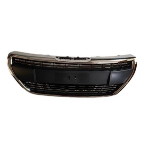 Grille de pare-chocs avant de <span class=keywords><strong>voiture</strong></span> de haute qualité 9810920180 1613485580 pour <span class=keywords><strong>Peugeot</strong></span> <span class=keywords><strong>208</strong></span> 2015-2019, remplacement de la grille supérieure du radiateur automobile - Product Image 1