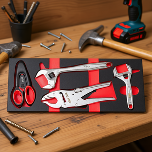 519 M 294B <b>Tool</b> <b>Set</b> With Adjustable Wrenches And Pliers For Home Repair - Product Image 3