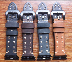 Correa de cuero <span class=keywords><strong>para</strong></span> apple <span class=keywords><strong>watch</strong></span>, correa de reloj de moda <span class=keywords><strong>para</strong></span> <span class=keywords><strong>iphone</strong></span> iwatch series 7 6 de 41mm y 45mm - Product Image 1