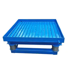 Bricks Making Vibrator Table For Steel And Plastic Moulds