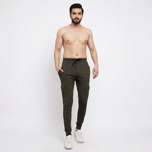 Men's Slim Fit Business Casual Cotton Blend Pants Custom Logo Wholesale with Zipper Fly Side Pockets Lightweight Canvas <b>Trousers</b> - Product Image 1