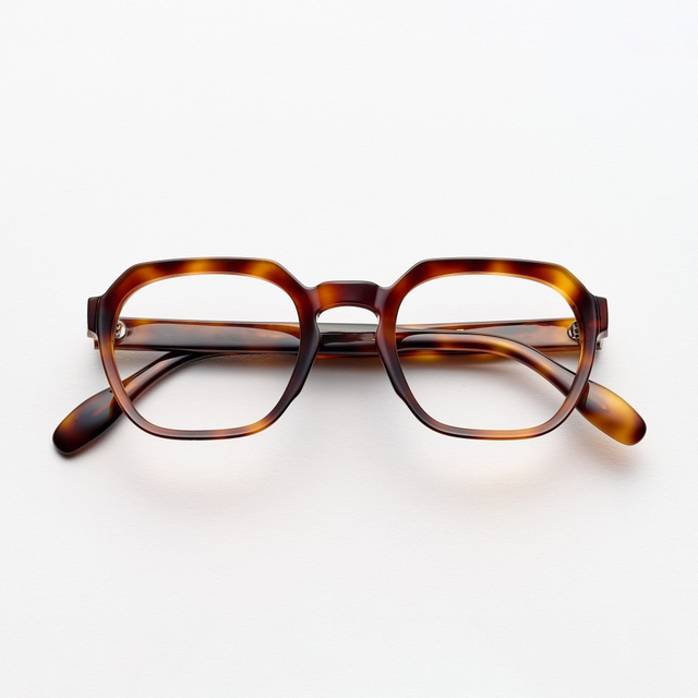LBAshades Fashion Hexagon Designs Blue Light Blocking Glasses TR90 Frame CP Temples Custom Logo Eyeglasses Frames Women Men