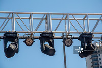 Structure de scène en alliage d'aluminium pour concerts en plein air, expositions - Système modulaire à charge lourde 500 kg