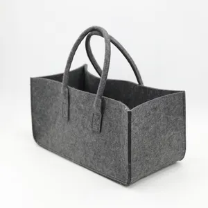 Eco friendlyHandbag сумка прочная войлочная деревянная переноска для дров держатель для дров для кемпинга