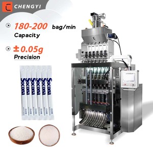 เครื่องบรรจุภัณฑ์แบบแมนนวลอเนกประสงค์สำหรับบรรจุซองแบบแท่ง 5 กรัม บรรจุเม็ด ผง เกลือ น้ำตาล อาหาร - Product Image 1