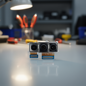 Xiaomi Mi9 Rear <b>Camera</b> Module Triple <b>Lens</b> Replacement Part For Mobile <b>Phone</b> Motherboard - Product Image 3