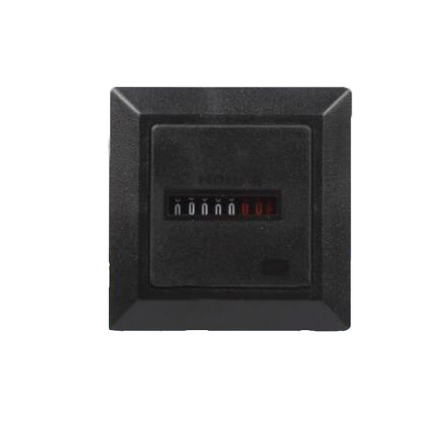 HM-1 HM-2 Machinery Accumulation Counter High Precision Panel Hour Meter Installation 72x72 Timer