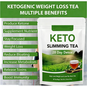 Vente chaude Keto Minceur Thé 28 Jours Detox - 100% Tisane Naturelle, Keto-Friendly Detox & Slim Support - Product Image 3