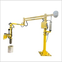 Nouveau prix usine, machine de levage à vide pour tubes à charge lourde, manipulateur pneumatique, équipement de manutention de rouleaux, rotation à 360 degrés