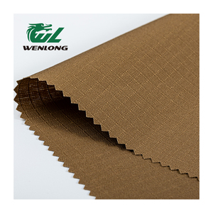 Tela RTS Camuflaje Ripstop Teñido Liso T/C 80/20 Anti Rasgado Corote Marrón Para Engranajes Tácticos - Product Image 1