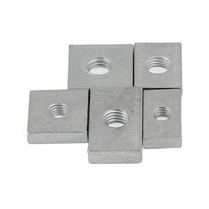 Đai Ốc Thép Cacbon Mạ Kẽm Tùy Chỉnh OEM Đai Ốc Hình Chữ Nhật Phẳng Hình Chữ Nhật M4 M5 M6 M8 Hình Vuông - Product Image 1