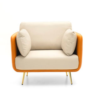 Sofá suave de lujo con patas doradas, modelo nuevo, 2022 - Product Image 1