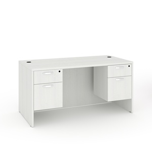 Tavolo <span class=keywords><strong>da</strong></span> ufficio in legno con serrature a 2 cassetti armadio a piedistallo Computer <span class=keywords><strong>scrivania</strong></span> <span class=keywords><strong>da</strong></span> tavolo per la segretaria Executive Desk Set - Product Image 3