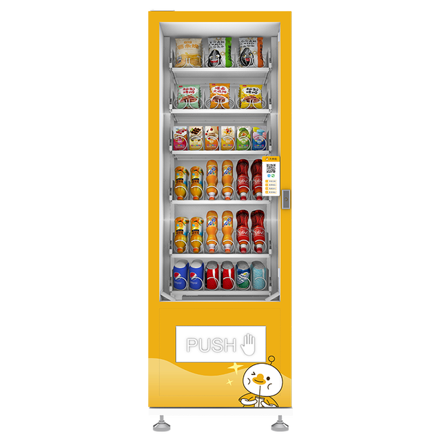 Cheap Energy Drink & Spiral Toy Vending Machine with SDK Touchscreen Cloud-Based Management & Remote Monitoring