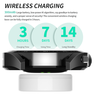 Reloj Inteligente Kinggard con Nuevo Diseño, Cargador Inalámbrico de 330 mAh, Bluetooth 5.0, Modos Deportivos, Llamadas con Tarjeta SIM 4G, Control por Aplicación, Monitor de Ritmo Cardíaco - Product Image 3
