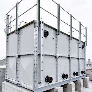 Tanque de Agua de Fibra de Vidrio con Paneles, Fácil de Montar, Gran Capacidad de Almacenamiento, Tanque de Almacenamiento de Alta Resistencia - Product Image 4