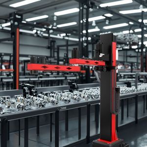 Robot de palettisation à quatre axes BRTIRPZ2080A, portée 2000 mm, capacité de charge 80 kg, moteur PLC, IP40, 110V/220V/380V, industriel, 0,15 mm - Product Image 5