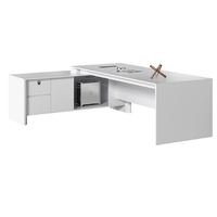 Meuble de bureau commercial en acier à grain de bois pour dossiers, archives, bibliothèque, armoire, atelier, entrepôt