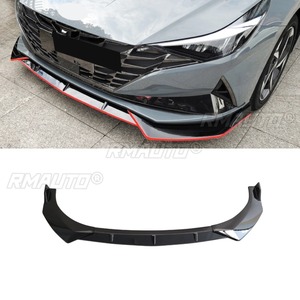 Spoiler de pare-chocs avant, protection de pare-chocs, kit carrosserie compatible avec Hyundai Elantra 2017-2021 7ème génération, accessoires auto - Product Image 5