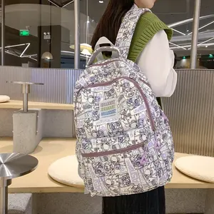 Student School Bag Reise rucksack im koreanischen Stil Lässiger japanischer Rucksack mit großer Kapazität