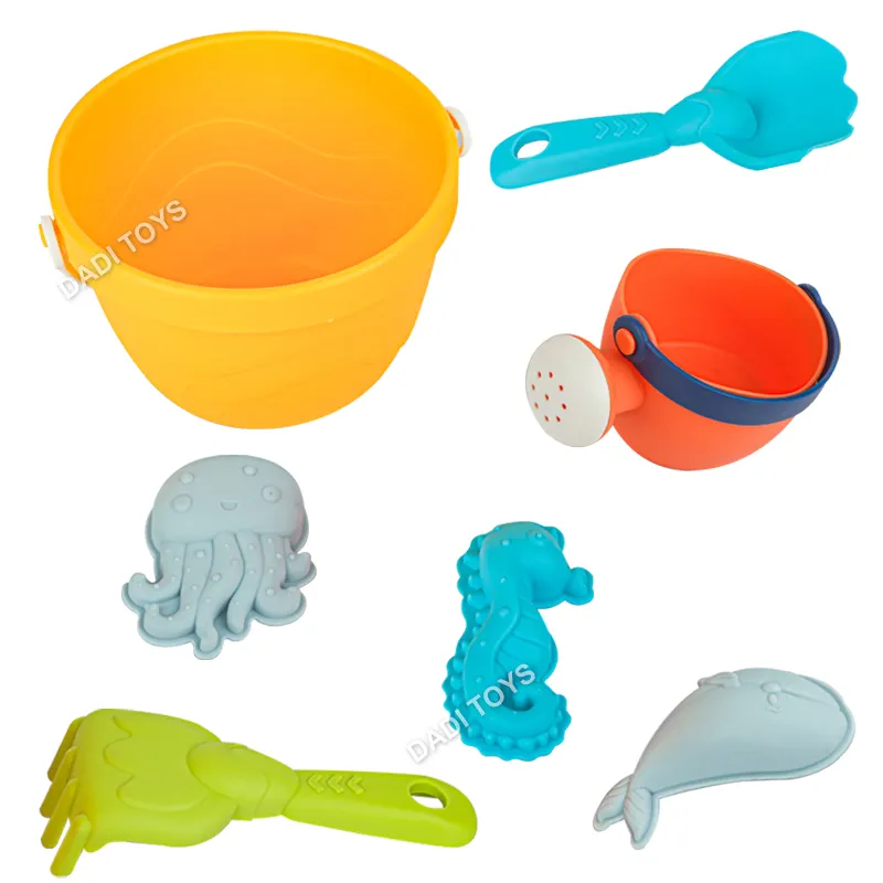 עיצוב חדש צעצועי חוף דלי סטים חוף דלי צעצועי מים לחוף