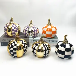 Cheap Ceramic Pumpkin Decoration Ceramic Halloween Pumpkin