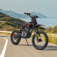Moto électrique tout-terrain puissante pour jeunes, 60V 5600W, autonomie 95 km, directement de l'usine