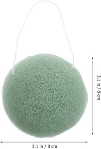Éponge Konjac personnalisable avec logo, lavable, en gros, éponge Konjac biologique pour le nettoyage du visage - Product Image 3