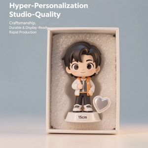 OEM tùy chỉnh Hành động Hình PVC đồ chơi các nhà sản xuất 3D Mini cao su Silicone con số Anime PVC 3D Hành động Hình - Product Image 4