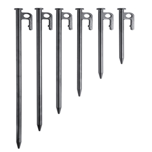 Venta caliente tienda de clavijas de tierra de acero de las estacas de <span class=keywords><strong>la</strong></span> tienda 35cm Camping Peg para tienda de espaã a - Product Image 2