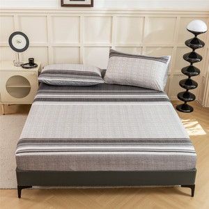 Vente en gros de taies d'oreiller en microfibre Queen 100% Ensemble de draps de lit de 15 pouces de profondeur Draps-housses imprimés pour <span class=keywords><strong>drap</strong></span>-<span class=keywords><strong>housse</strong></span> de lit - Product Image 1