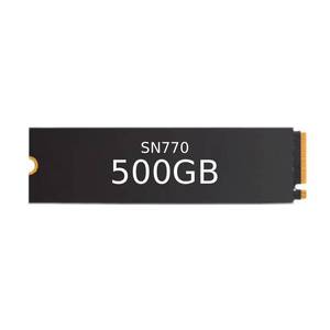 SN770 500GB M.2 NVMe PCIe4 SSD ความเร็ว 4000/3600MB/s TLC NAND HMB Cache สำหรับงานทั่วไปเบาๆ - Product Image 1