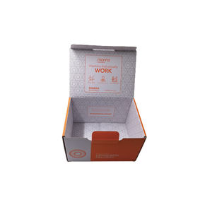 Индивидуальные высококачественные роскошные услуги экологически чистый материал дизайн Гофрированная коробка белая коробка для питания коробка - Product Image 5