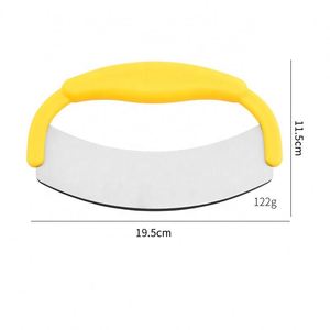 Stainless Steel Foldable Pizza Cutters & Wheels With Half Round <b>Bread</b> <b>Knife</b>-Kitchen Gadgets - Product Image 4