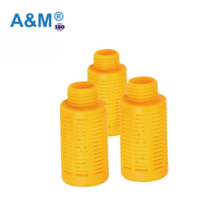 Vente flash - Silencieux pneumatique en plastique Airmax Psl de couleur orange, à échappement rapide, avec garantie d'un an