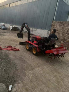 Moteur diesel automatique 25 ch mini <span class=keywords><strong>tracteur</strong></span> 4x4 à quatre <span class=keywords><strong>roues</strong></span> motoculteur multifonction agricole <span class=keywords><strong>Micro</strong></span> 4wd tracteurs agricoles de jardin - Product Image 6