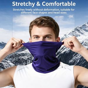 Cache-cou personnalisé avec logo pour hommes et femmes, idéal pour la pêche, le ski, la randonnée, le cyclisme et l'alpinisme - Product Image 5