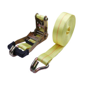 <span class=keywords><strong>2</strong></span>インチ高ブレーク強度ラチェットタイダウンストラップ耐久性ポリエステル5トン容量カスタマイズ可能OEMサービス - Product Image 1