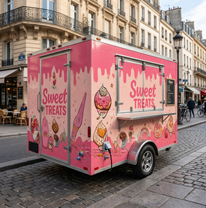 Fast Pizza Premium Bubble Tea Food Truck VIN Certified Coffee Trailer - Product Image 2
