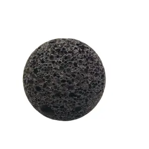 Volcanic 30mm 20mm 8mm Polished Round Volcanic Stone Ball For Decoration
