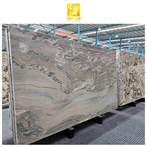 BOTON STONE Pierre Naturelle Grande Dalle Marbre Importé <span class=keywords><strong>Leon</strong></span> Veine de Bois Carreaux de Sol en Marbre Beige - Product Image 1